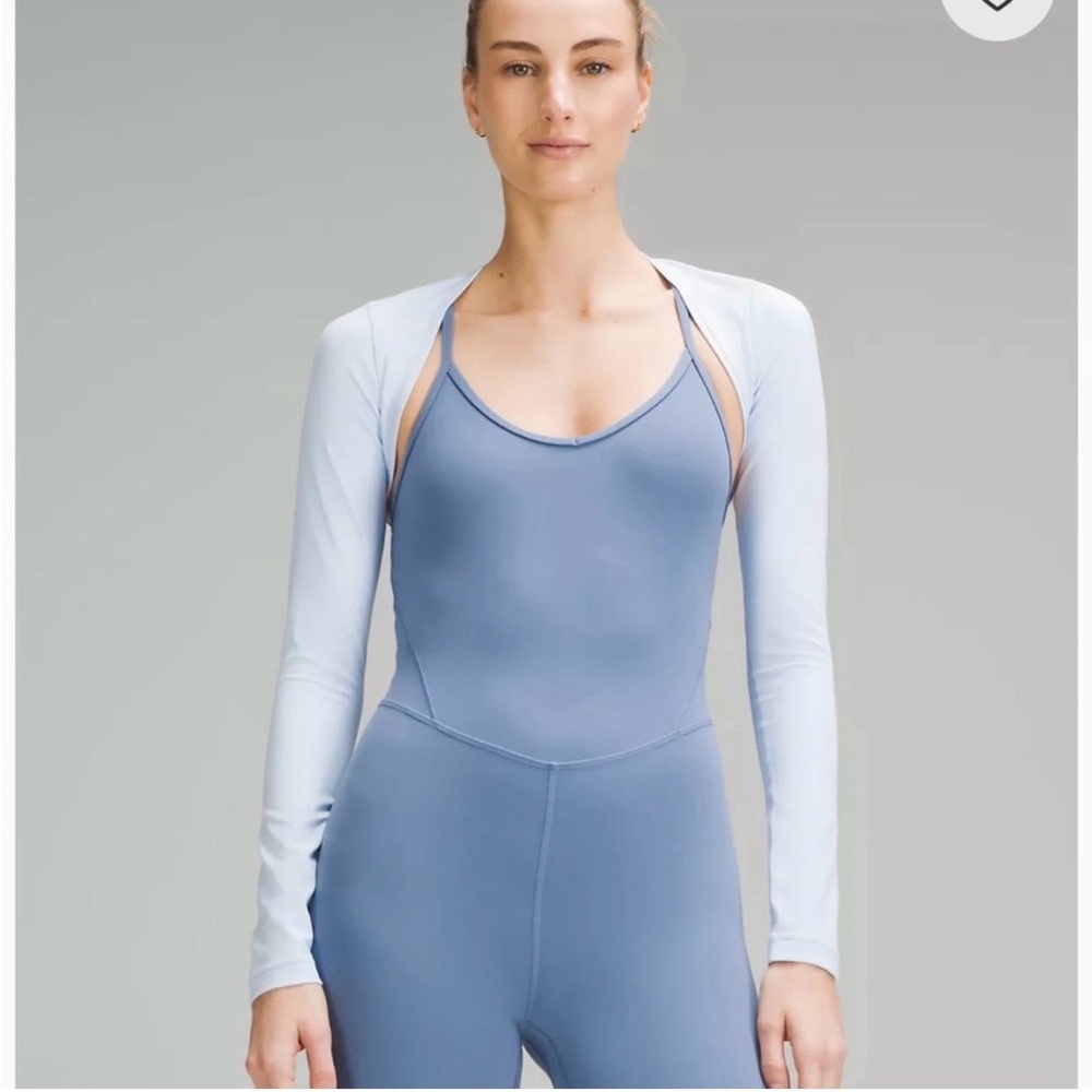 Lululemon Nulu Long Sleeve Yoga Shrug windmill